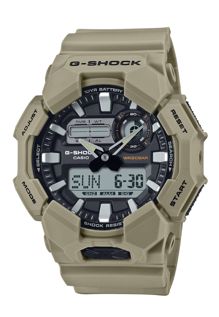 Casio G-shock GA-010-5A Digital Analog Rubber Strap Watch for Men-Watch Portal Philippines