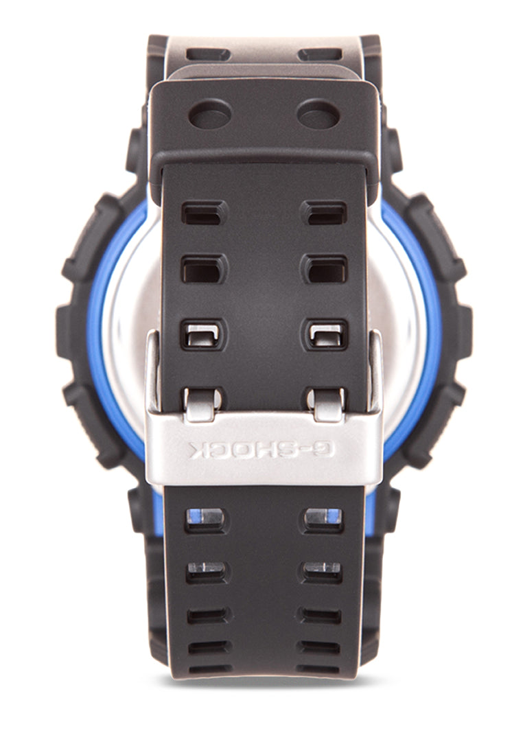 Casio G-shock GA-100-1A2 Digital Analog Rubber Strap Watch For Men-Watch Portal Philippines