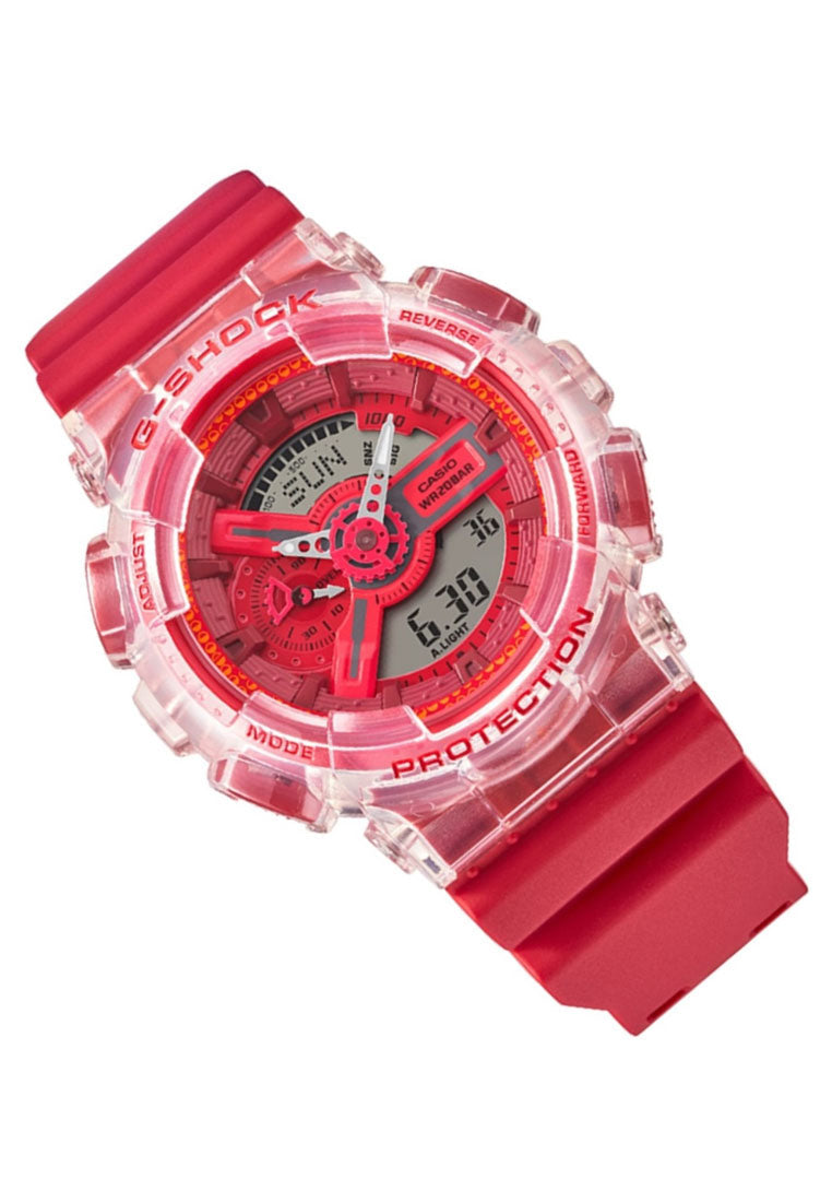 Casio G-shock GA-110GL-4A Digital Analog Rubber Strap Watch For Men-Watch Portal Philippines