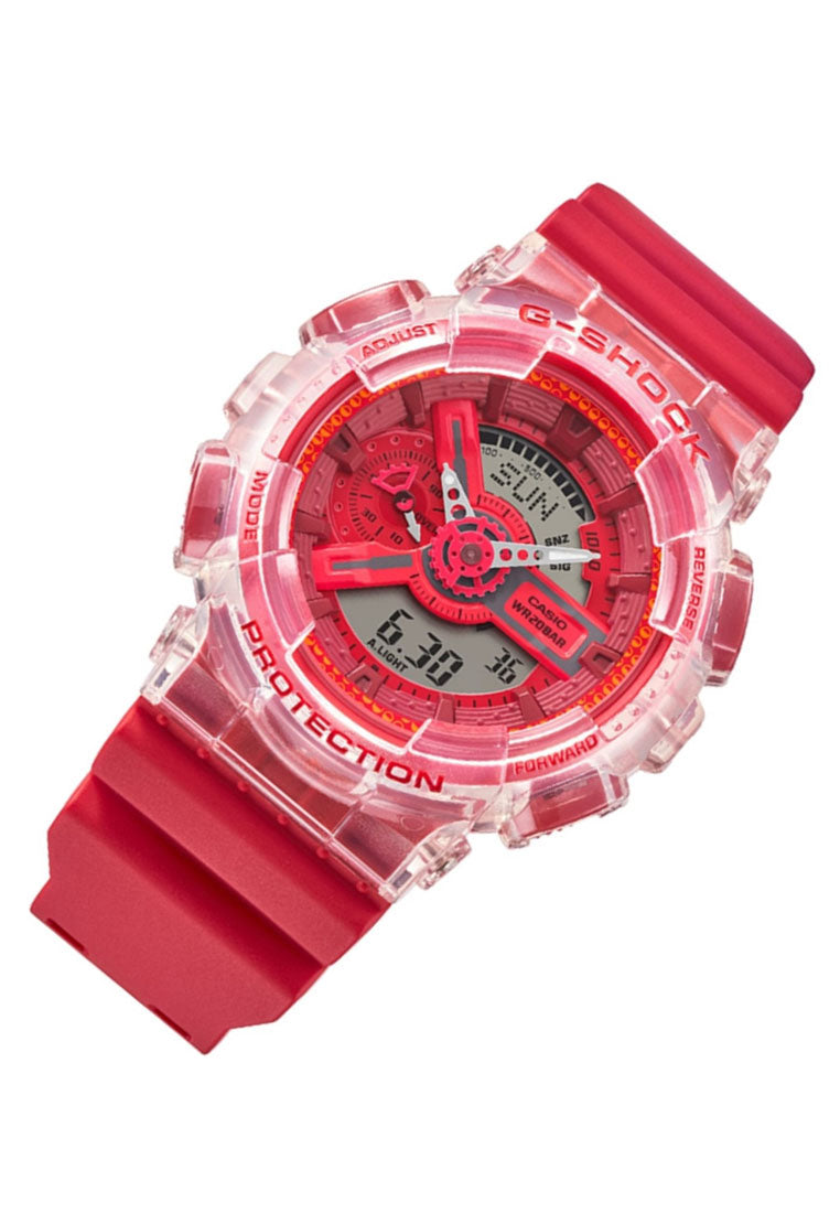 Casio G-shock GA-110GL-4A Digital Analog Rubber Strap Watch For Men-Watch Portal Philippines