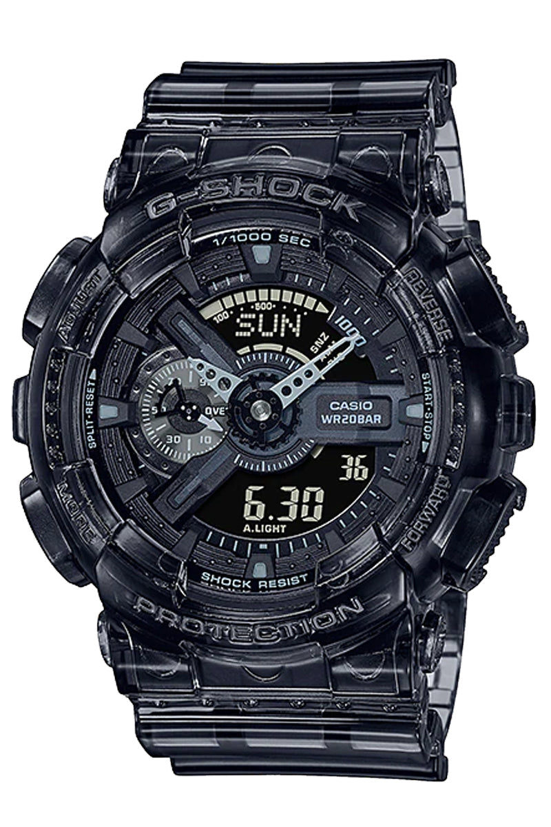 Casio G-shock GA-110SKE-8A Digital Analog Rubber Strap Watch For Men-Watch Portal Philippines