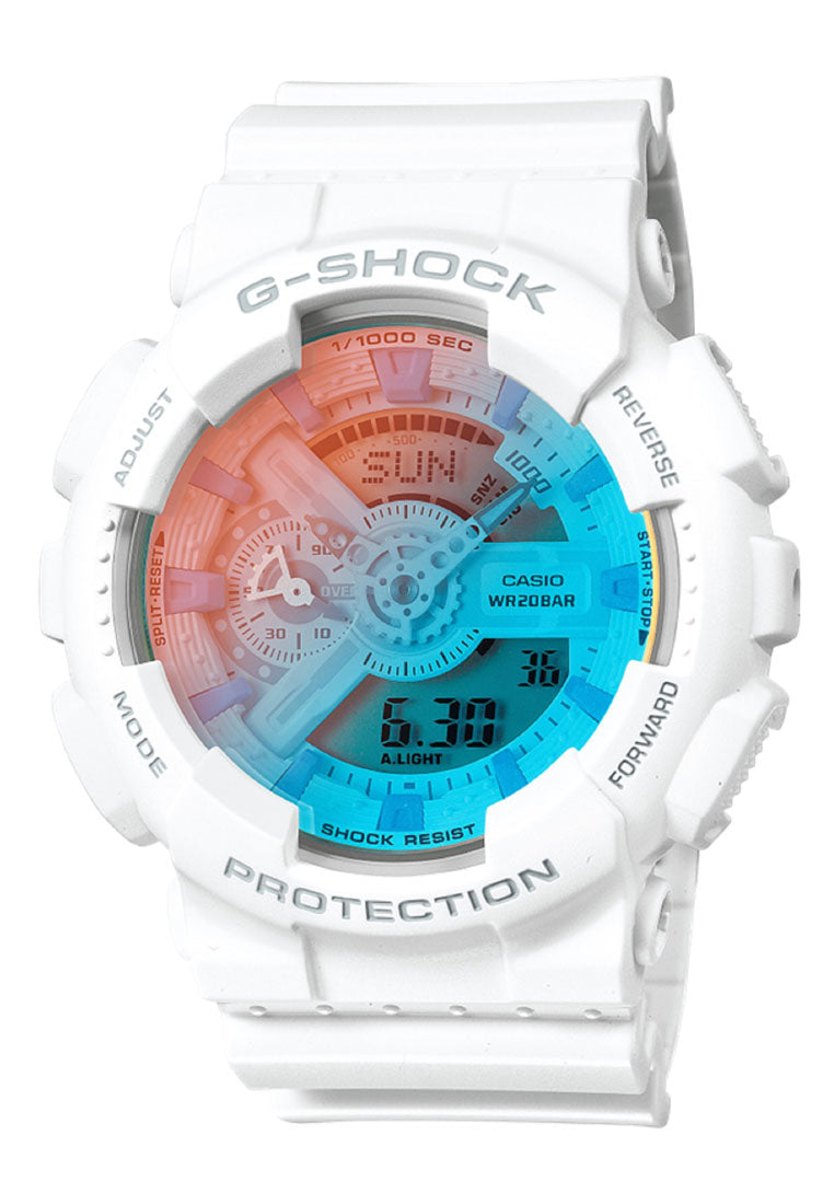 Casio G-shock GA-110TL-7A Digital Analog Rubber Strap Watch for Men-Watch Portal Philippines