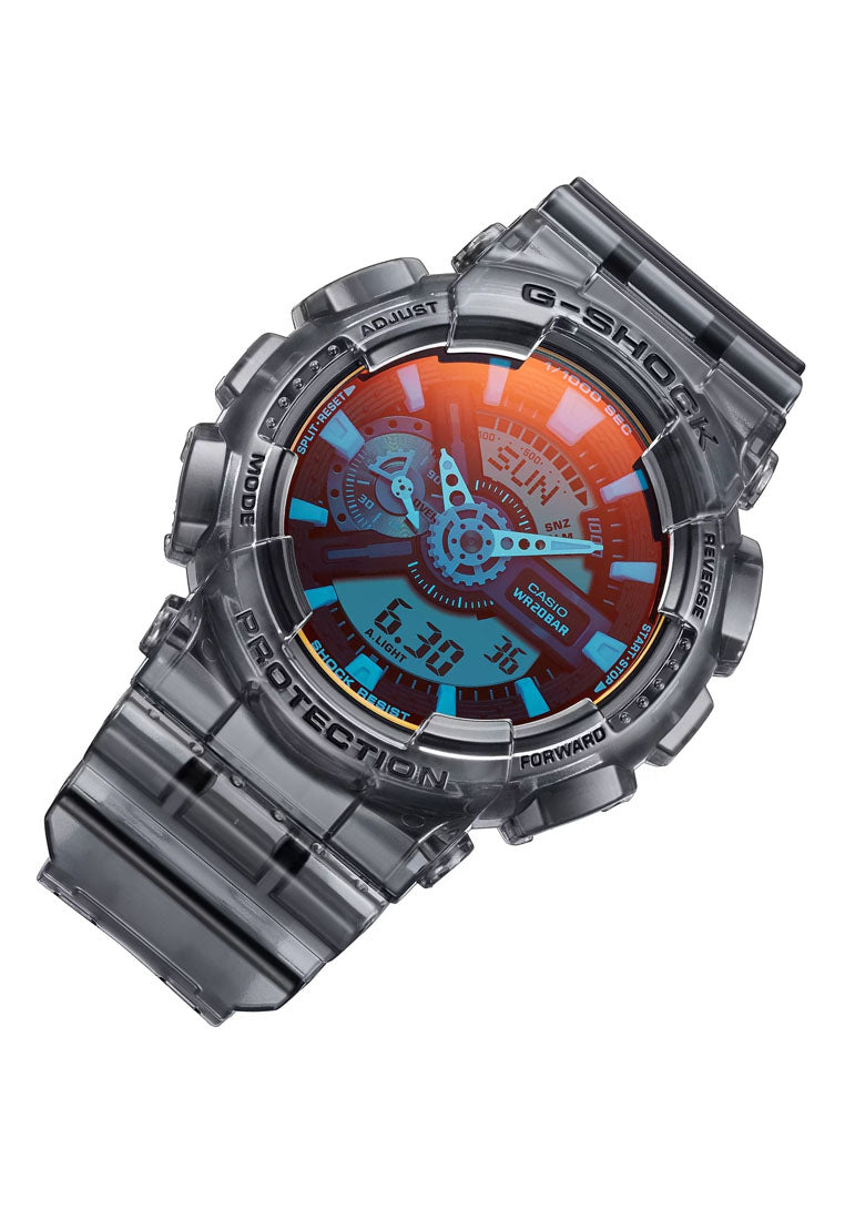 Casio G-shock GA-110TLS-8A Digital Analog Rubber Strap Watch for Men-Watch Portal Philippines