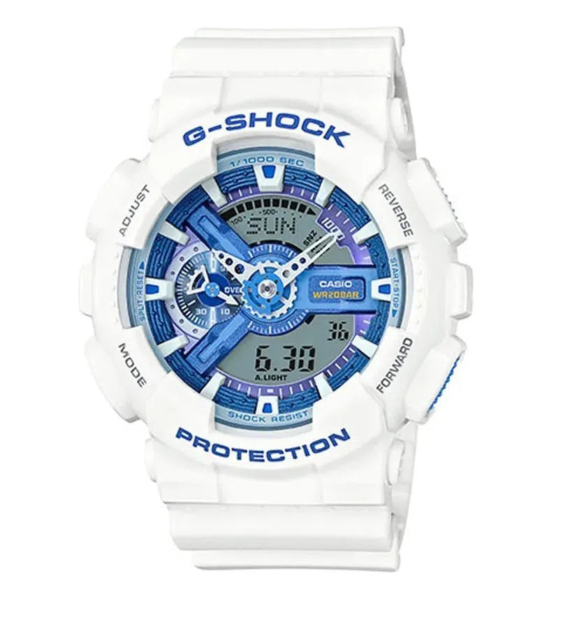 Casio G-shock GA-110WB-7A Digital Analog Rubber Strap Watch For Men-Watch Portal Philippines