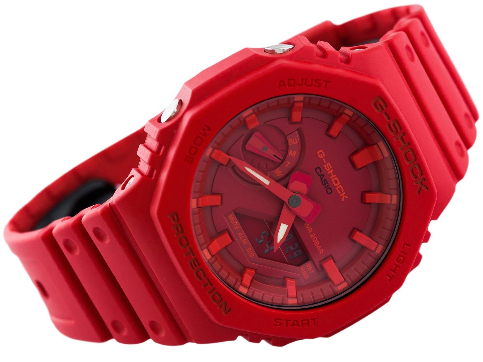 Casio G-shock GA-2100-4A Digital Analog Rubber Strap Watch For Men-Watch Portal Philippines