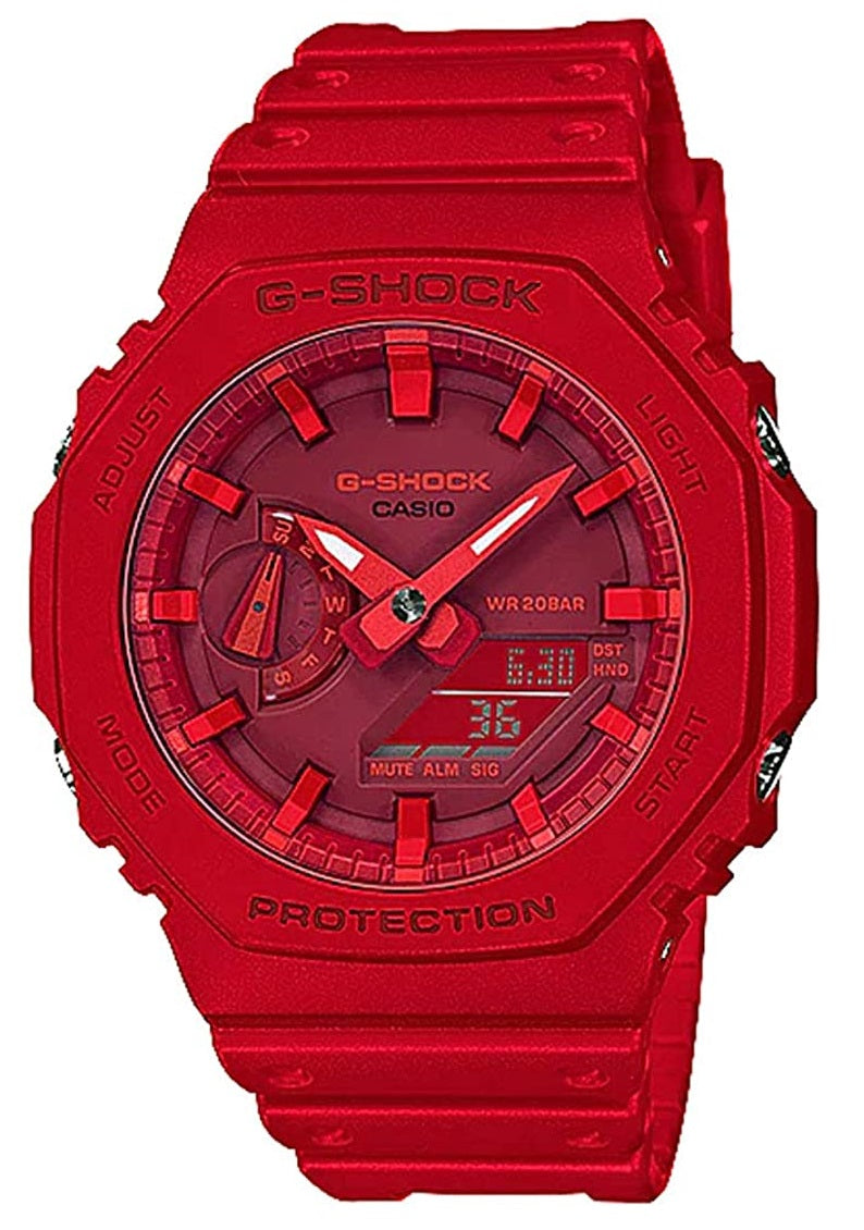 Casio G-shock GA-2100-4A Digital Analog Rubber Strap Watch For Men-Watch Portal Philippines