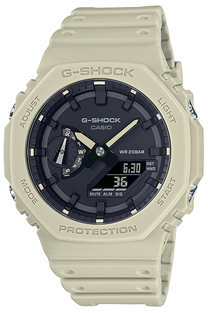 Casio G-shock GA-2100-5A Digital Analog Rubber Strap Watch For Men-Watch Portal Philippines