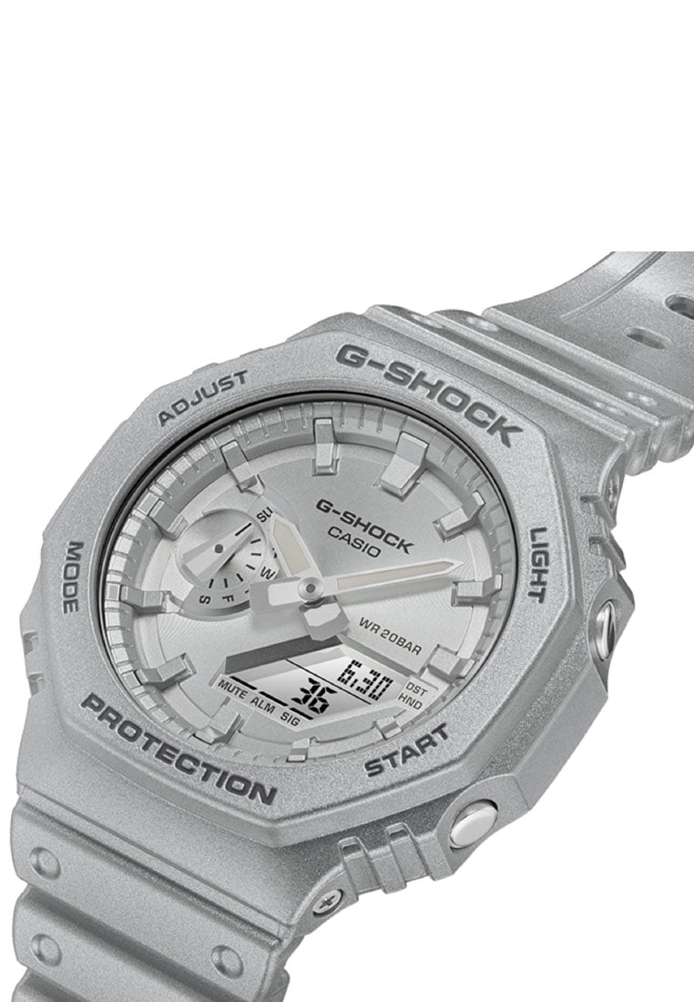 Casio G-shock GA-2100FF-8A Digital Analog Rubber Strap Watch For Men-Watch Portal Philippines