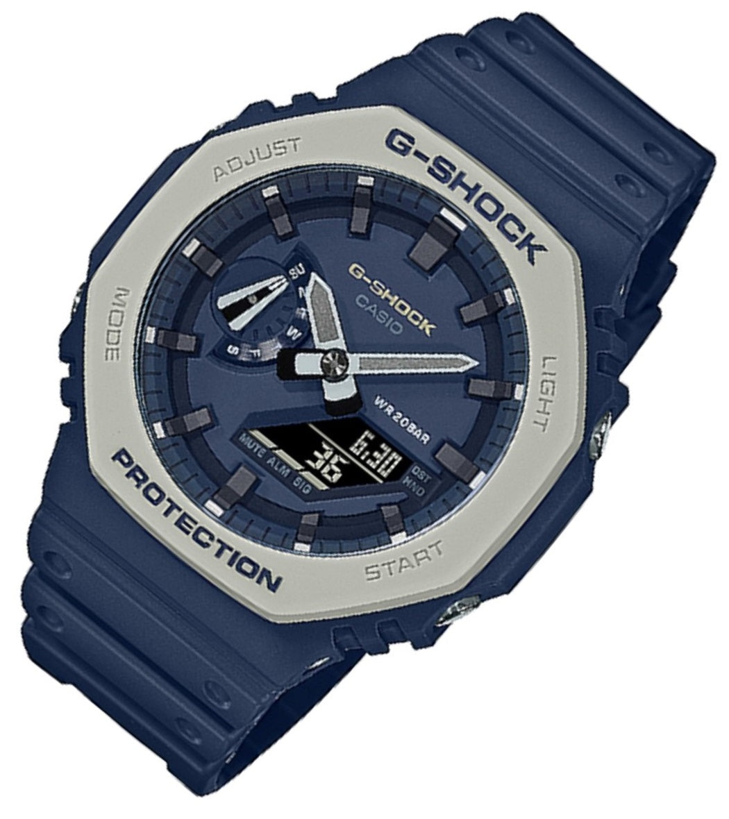 Casio G-shock GA-2110ET-2ADR Digital Analog Rubber Strap Watch For Men-Watch Portal Philippines