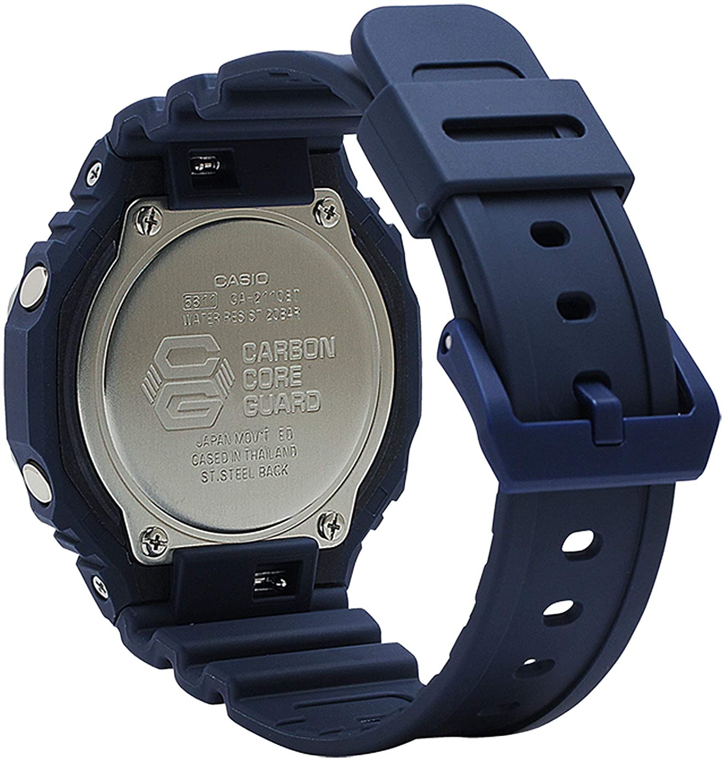 Casio G-shock GA-2110ET-2ADR Digital Analog Rubber Strap Watch For Men-Watch Portal Philippines