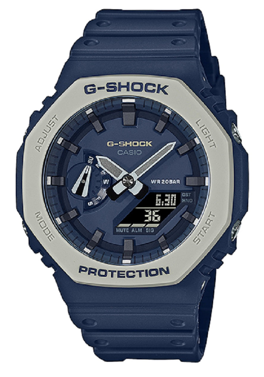 Casio G-shock GA-2110ET-2ADR Digital Analog Rubber Strap Watch For Men-Watch Portal Philippines