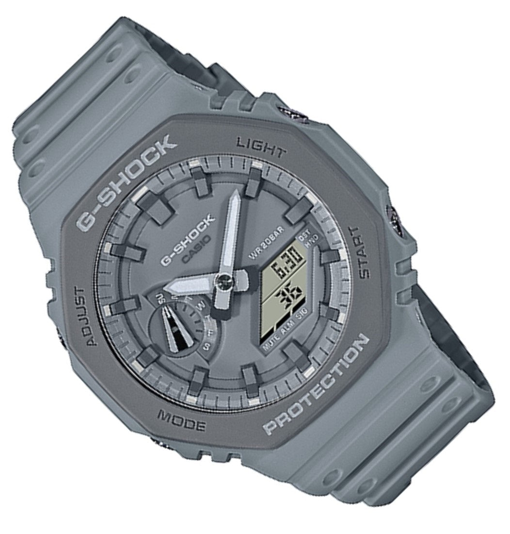 Casio G-shock GA-2110ET-8ADR Digital Analog Rubber Strap Watch For Men-Watch Portal Philippines