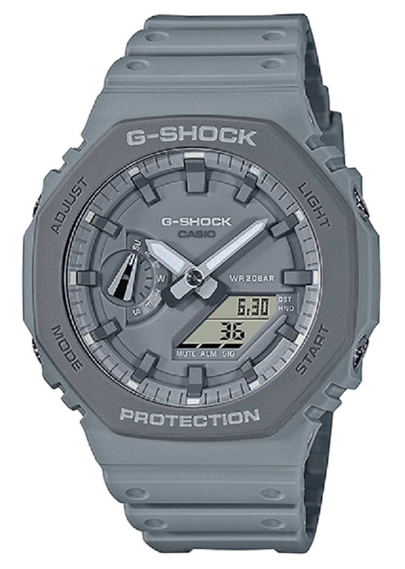 Casio G-shock GA-2110ET-8ADR Digital Analog Rubber Strap Watch For Men-Watch Portal Philippines