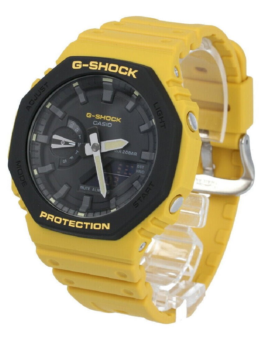 Casio G-shock GA-2110SU-9A Digital Analog Rubber Strap Watch For Men-Watch Portal Philippines