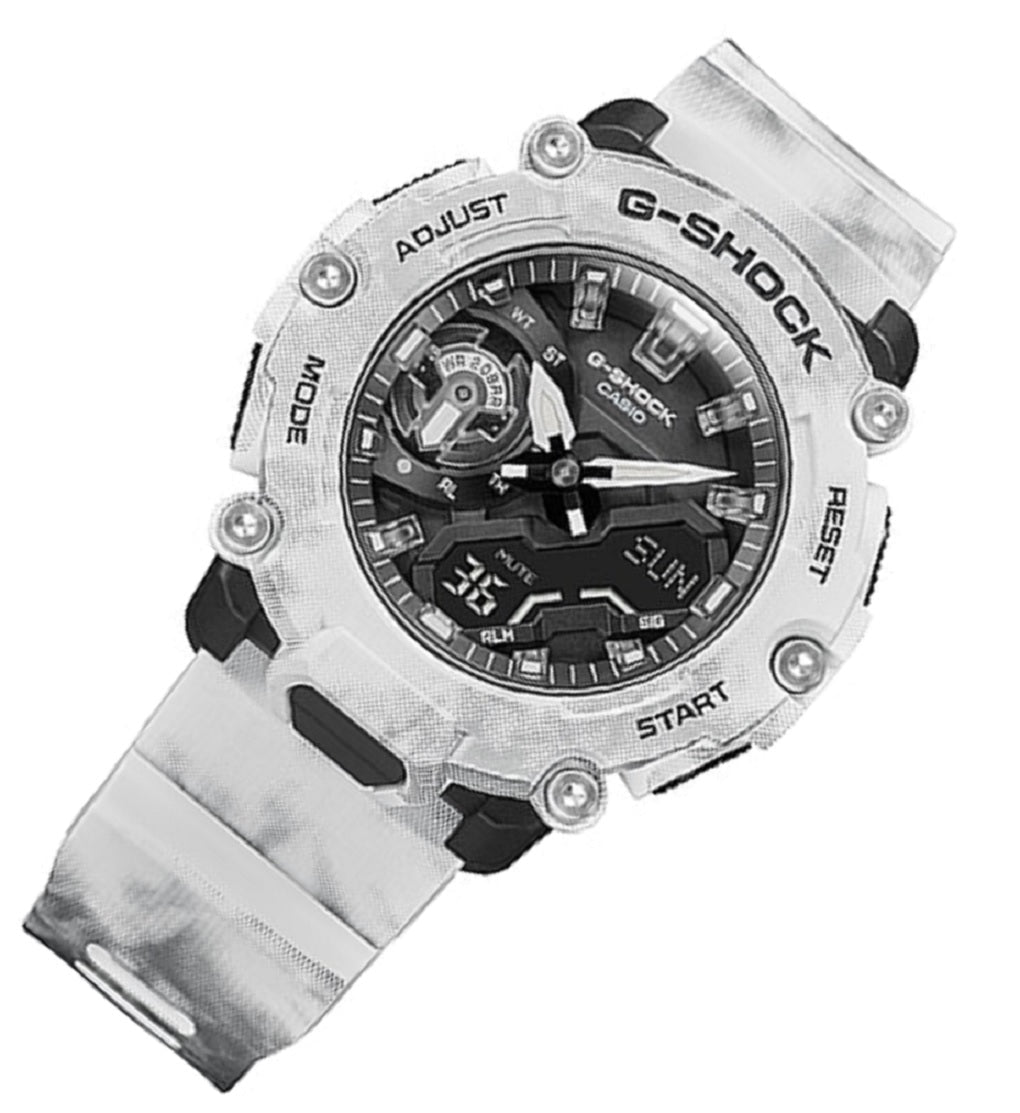 Casio G-shock GA-2200GC-7A Frozen Forest Series Digital Analog Watch-Watch Portal Philippines