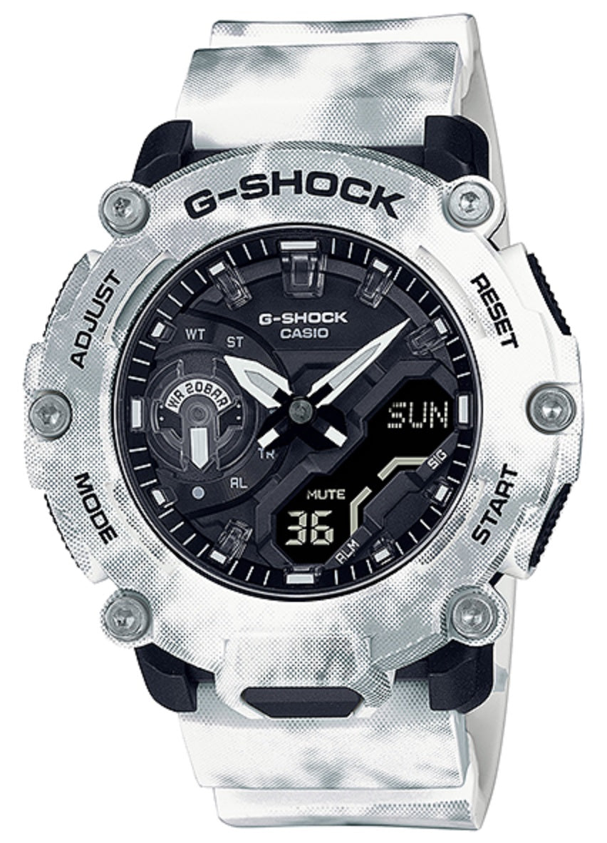 Casio G-shock GA-2200GC-7A Frozen Forest Series Digital Analog Watch-Watch Portal Philippines