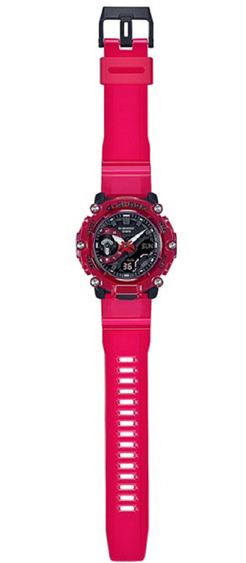 Casio G-shock GA-2200SKL-4A Digital Analog Stainless Steel Strap Watch For Men-Watch Portal Philippines