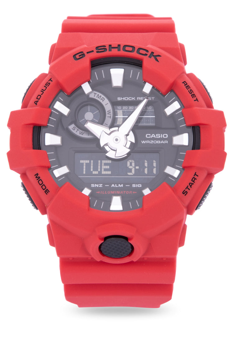 Casio G-shock GA-700-4A Digital Analog Rubber Strap Watch For Men-Watch Portal Philippines