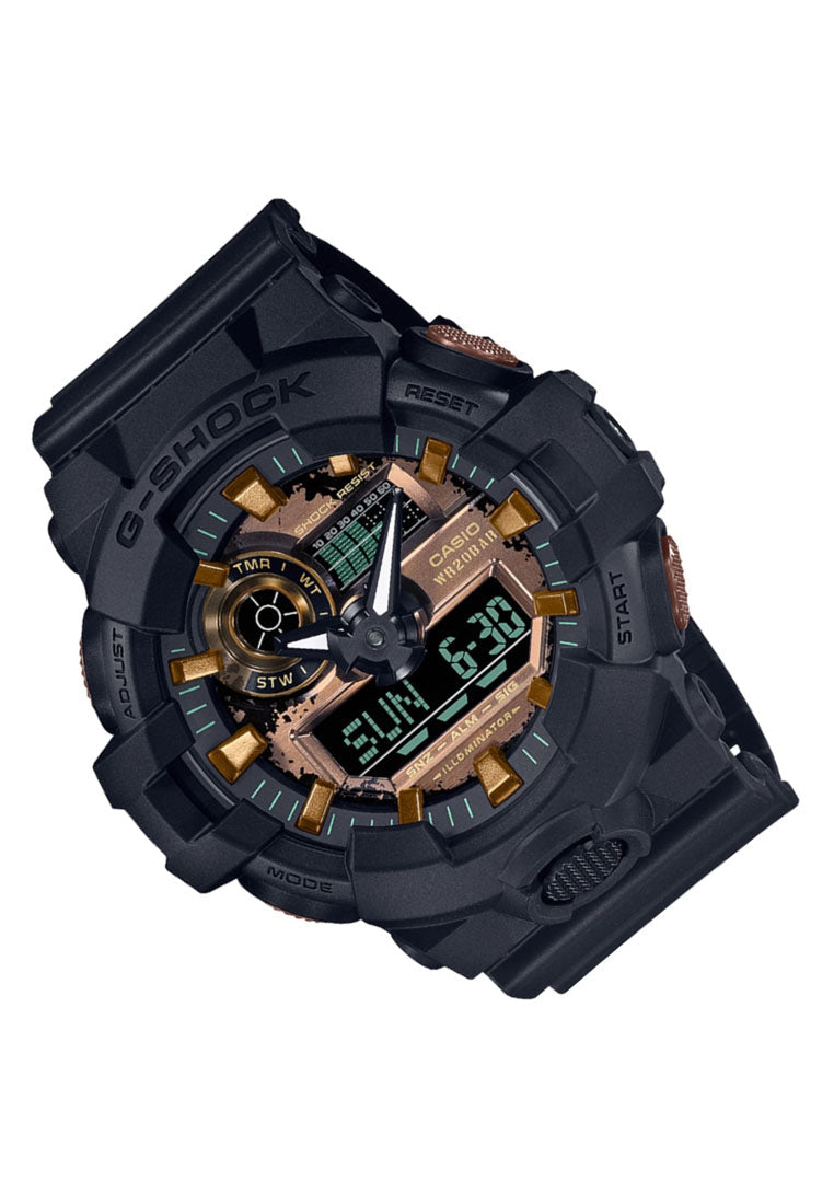 Casio G-shock GA-700RC-1A Digital Analog Rubber Strap Watch For Men-Watch Portal Philippines