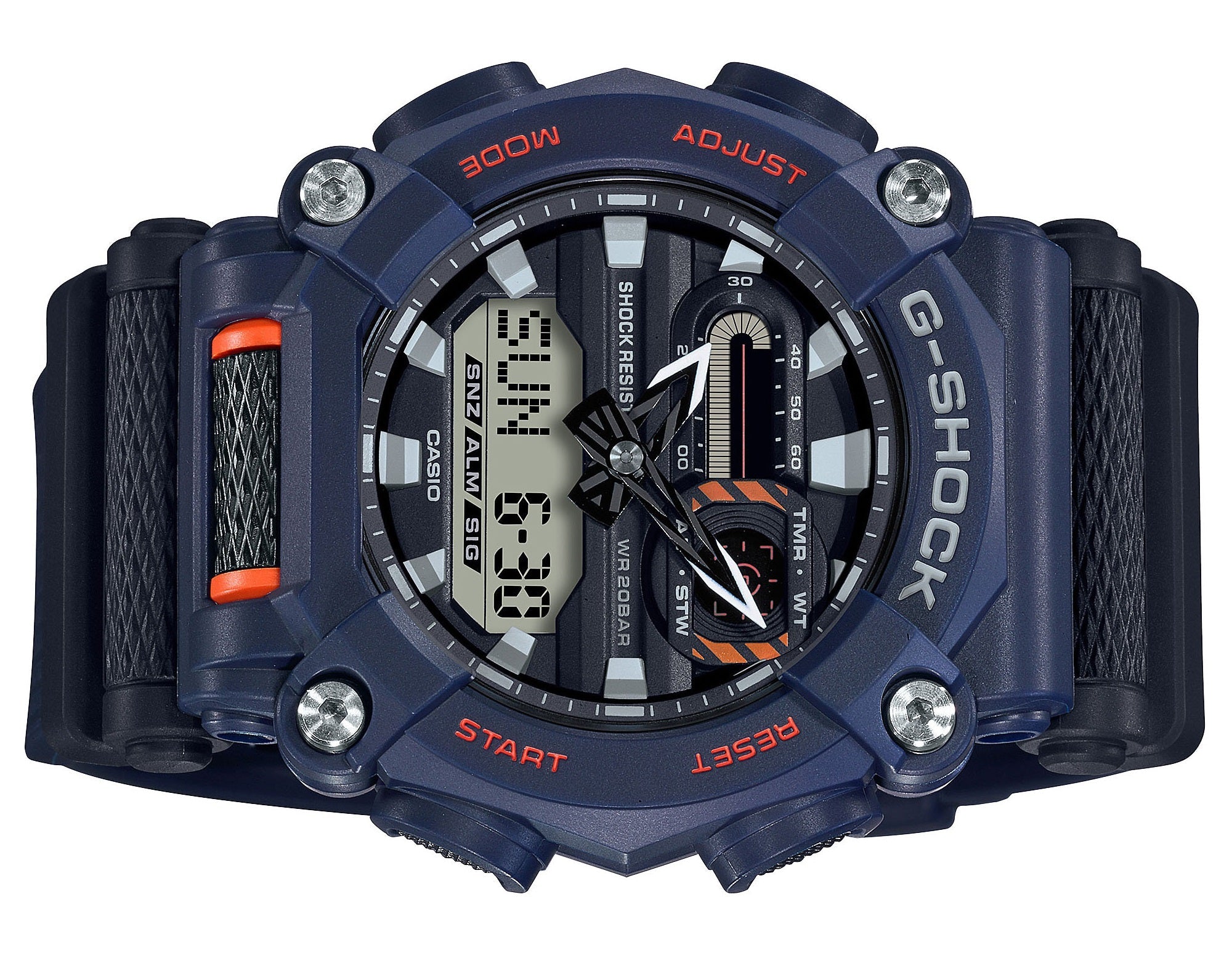 Casio G-shock GA-900-2A Digital Analog Rubber Strap Watch For Men-Watch Portal Philippines