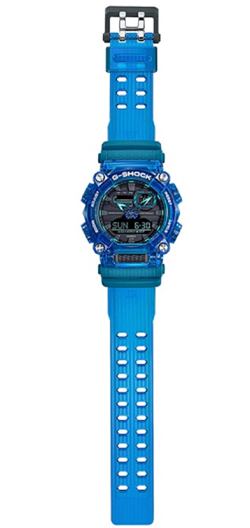 Casio G-shock GA-900SKL-2A Digital Analog Stainless Steel Strap Watch For Men-Watch Portal Philippines