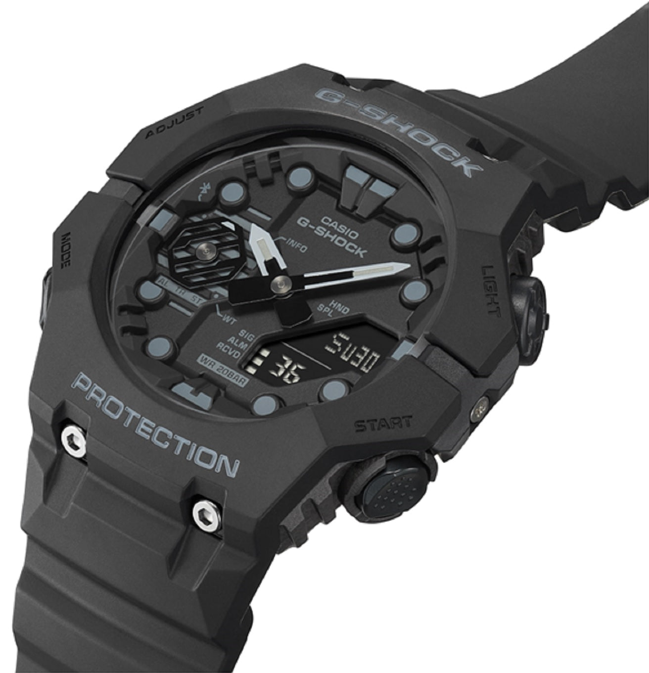 Casio G-shock GA-B001-1A Digital Analog Rubber Strap Watch For Men-Watch Portal Philippines