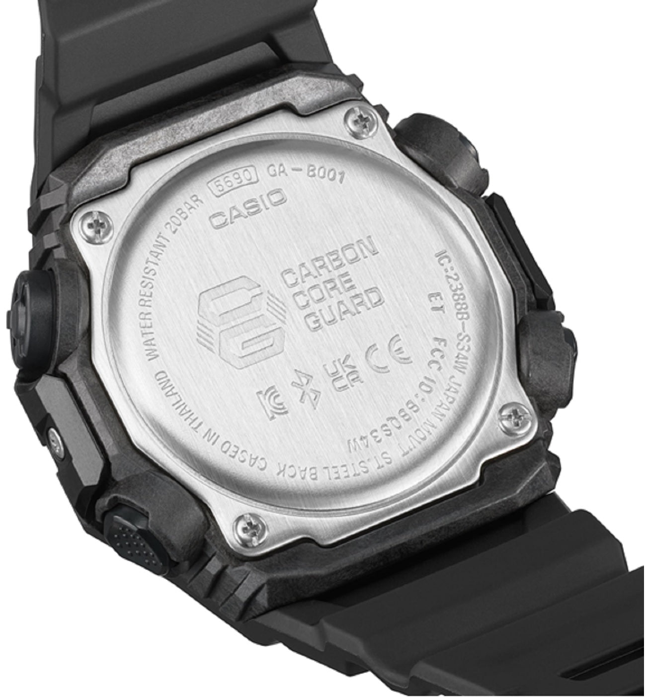 Casio G-shock GA-B001-1A Digital Analog Rubber Strap Watch For Men-Watch Portal Philippines