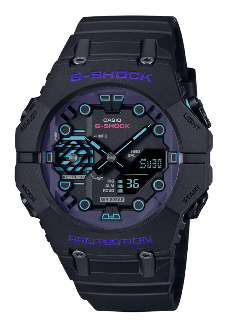 Casio G-shock GA-B001CBR-1A Digital Analog Rubber Strap Bluetooth Watch For Men-Watch Portal Philippines
