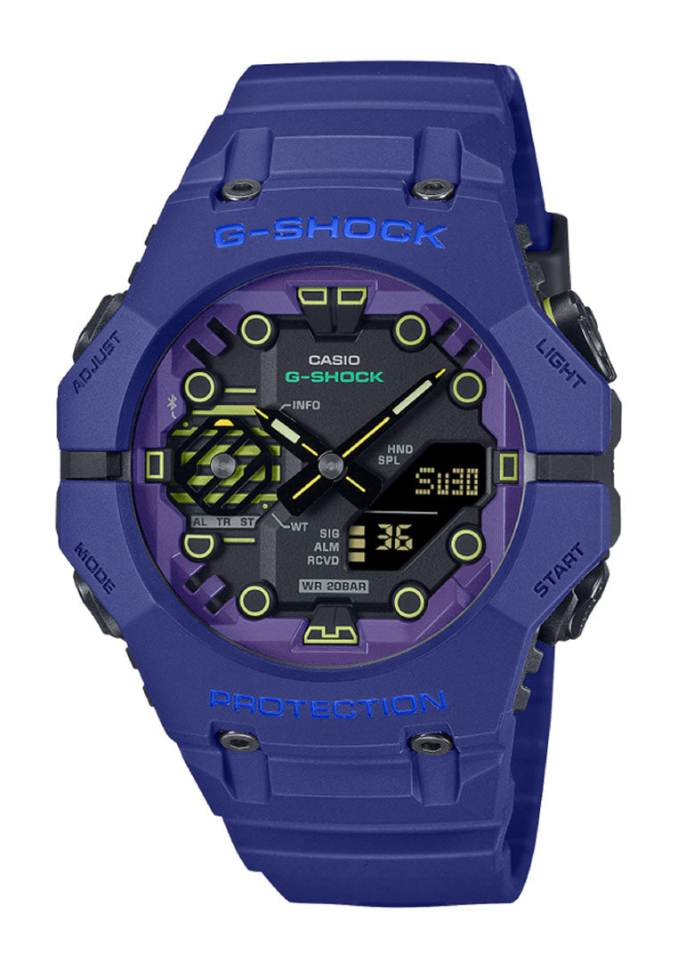 Casio G-shock GA-B001CBR-2A Digital Analog Rubber Strap Bluetooth Watch For Men-Watch Portal Philippines