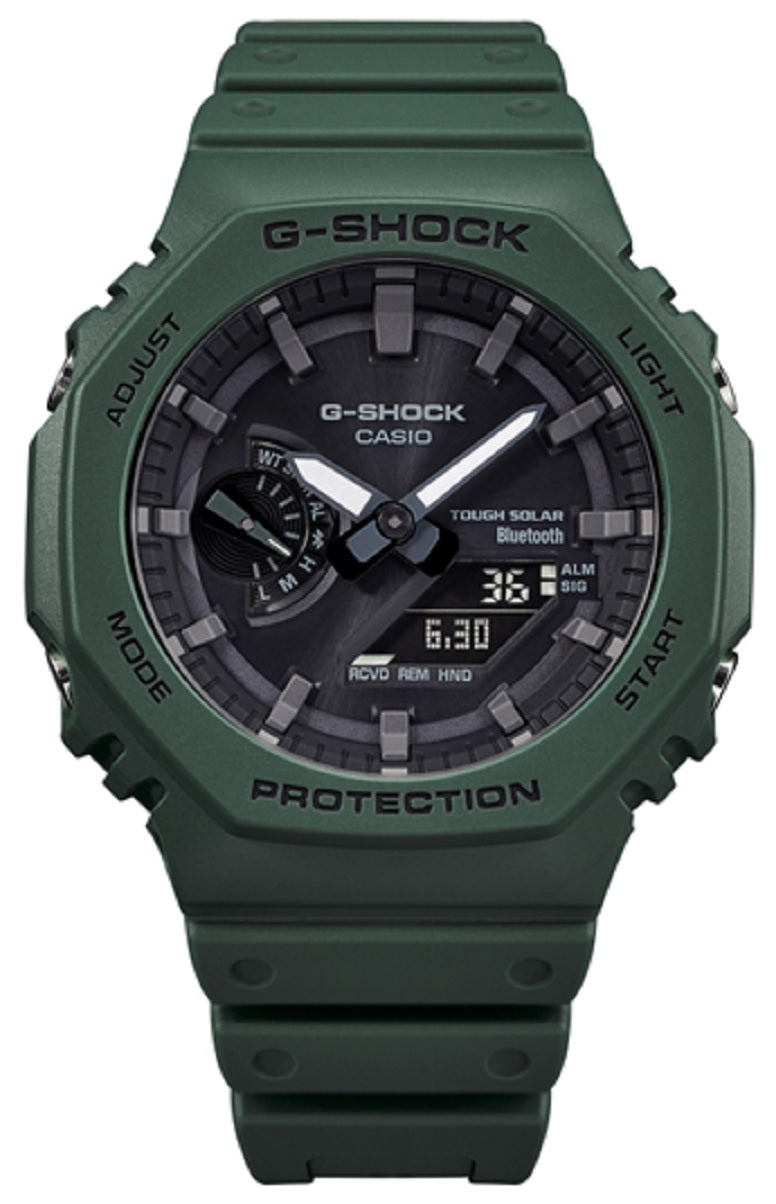 Casio G-shock GA-B2100-3A Digital Analog Rubber Strap Watch For Men-Watch Portal Philippines