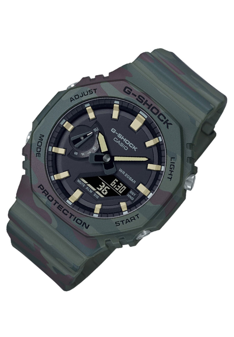 Casio G-shock GAE-2100WE-3A Digital Analog Rubber Strap Watch For Men-Watch Portal Philippines