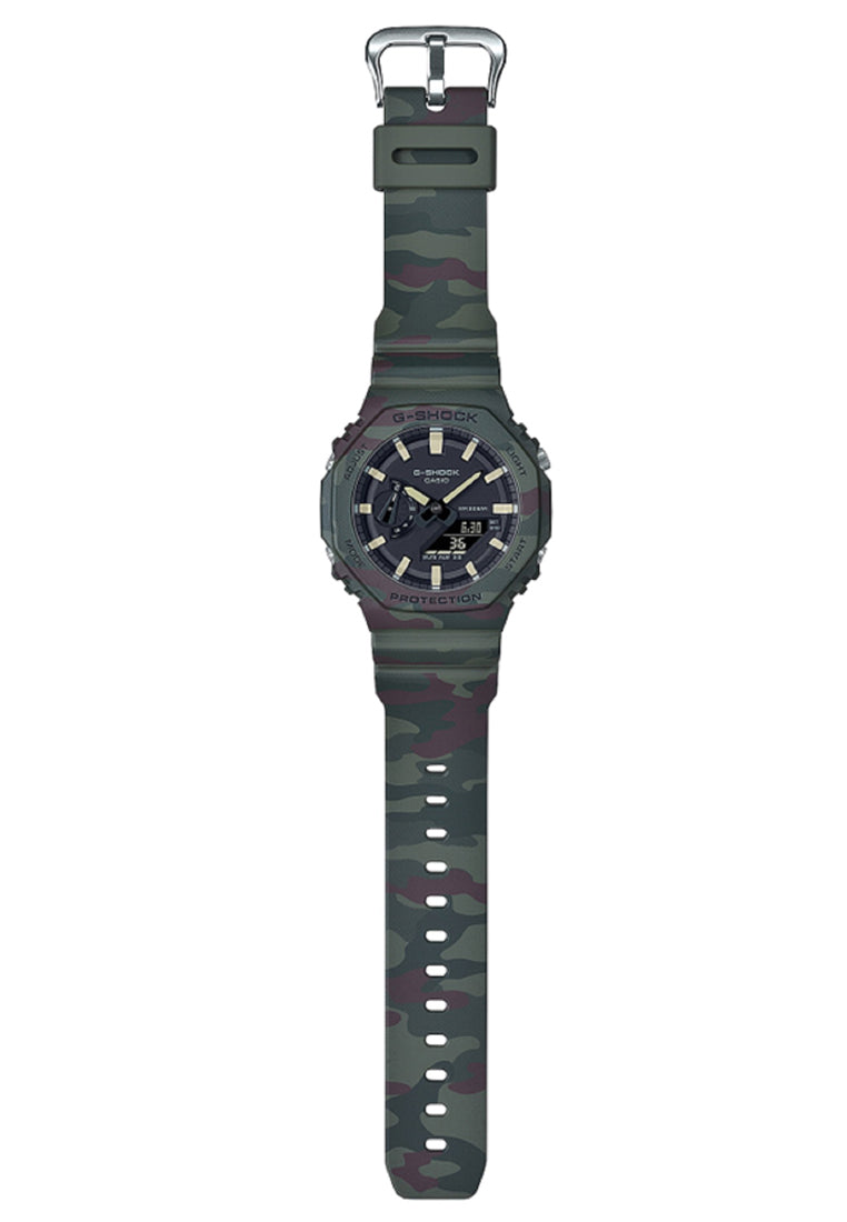 Casio G-shock GAE-2100WE-3A Digital Analog Rubber Strap Watch For Men-Watch Portal Philippines