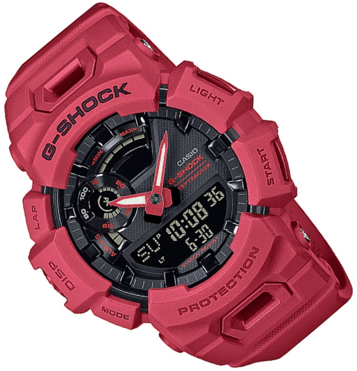 Casio G-shock GBA-900RD-4A Bluetooth Digital Analog Rubber Strap Watch For Men-Watch Portal Philippines