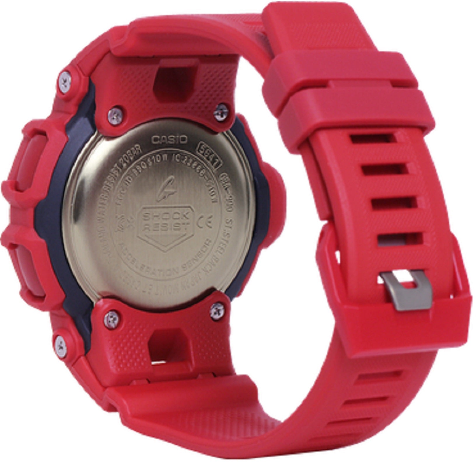 Casio G-shock GBA-900RD-4A Bluetooth Digital Analog Rubber Strap Watch For Men-Watch Portal Philippines