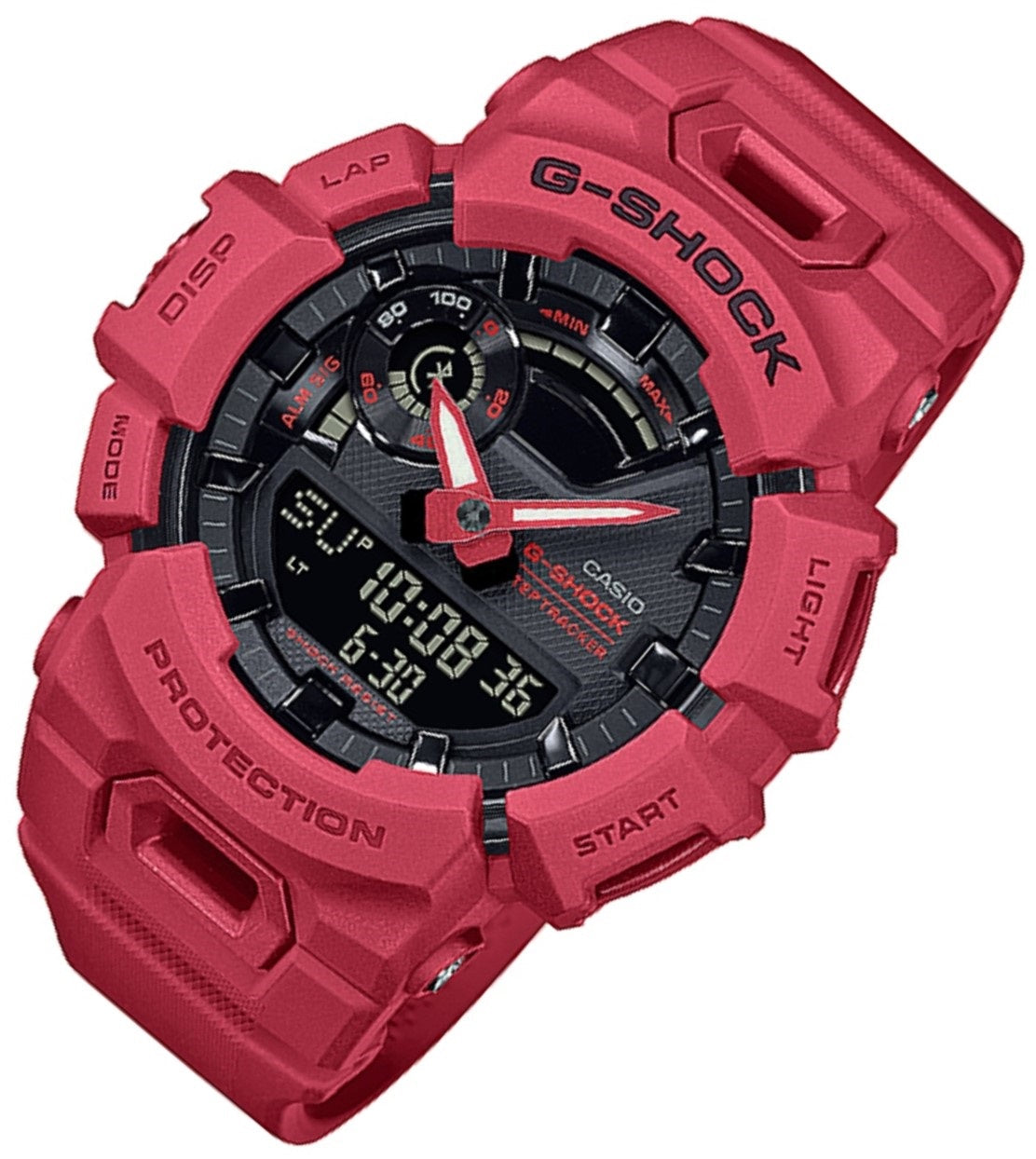 Casio G-shock GBA-900RD-4A Bluetooth Digital Analog Rubber Strap Watch For Men-Watch Portal Philippines