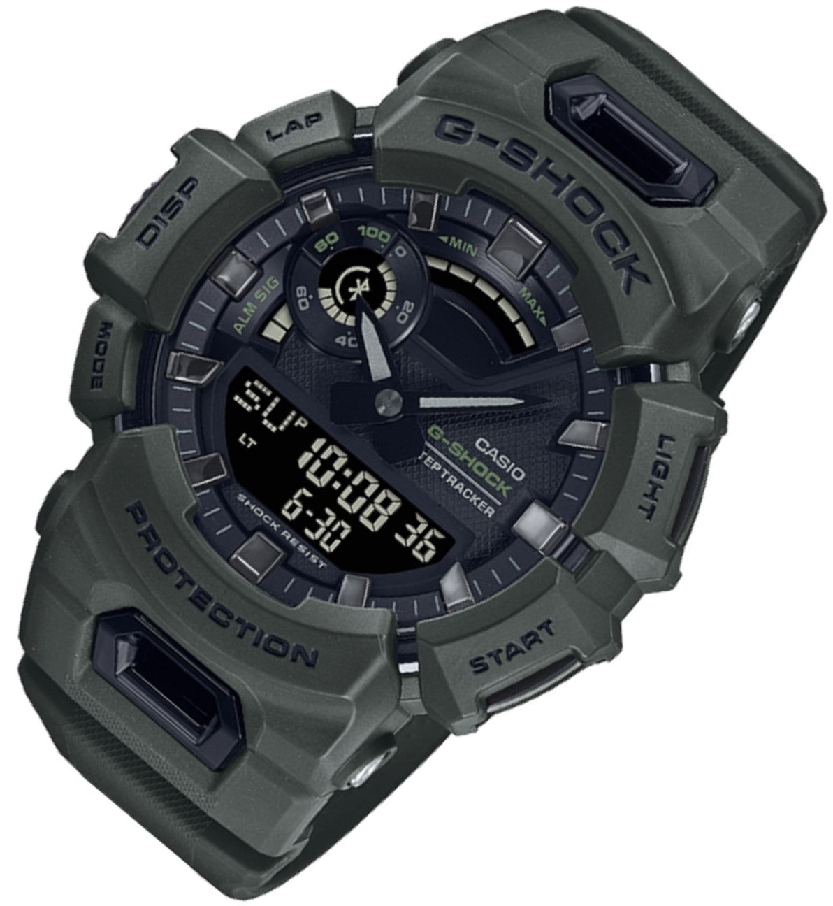 Casio G shock GBA 900UU 3A Bluetooth Digital Analog Rubber Strap Watch For Men