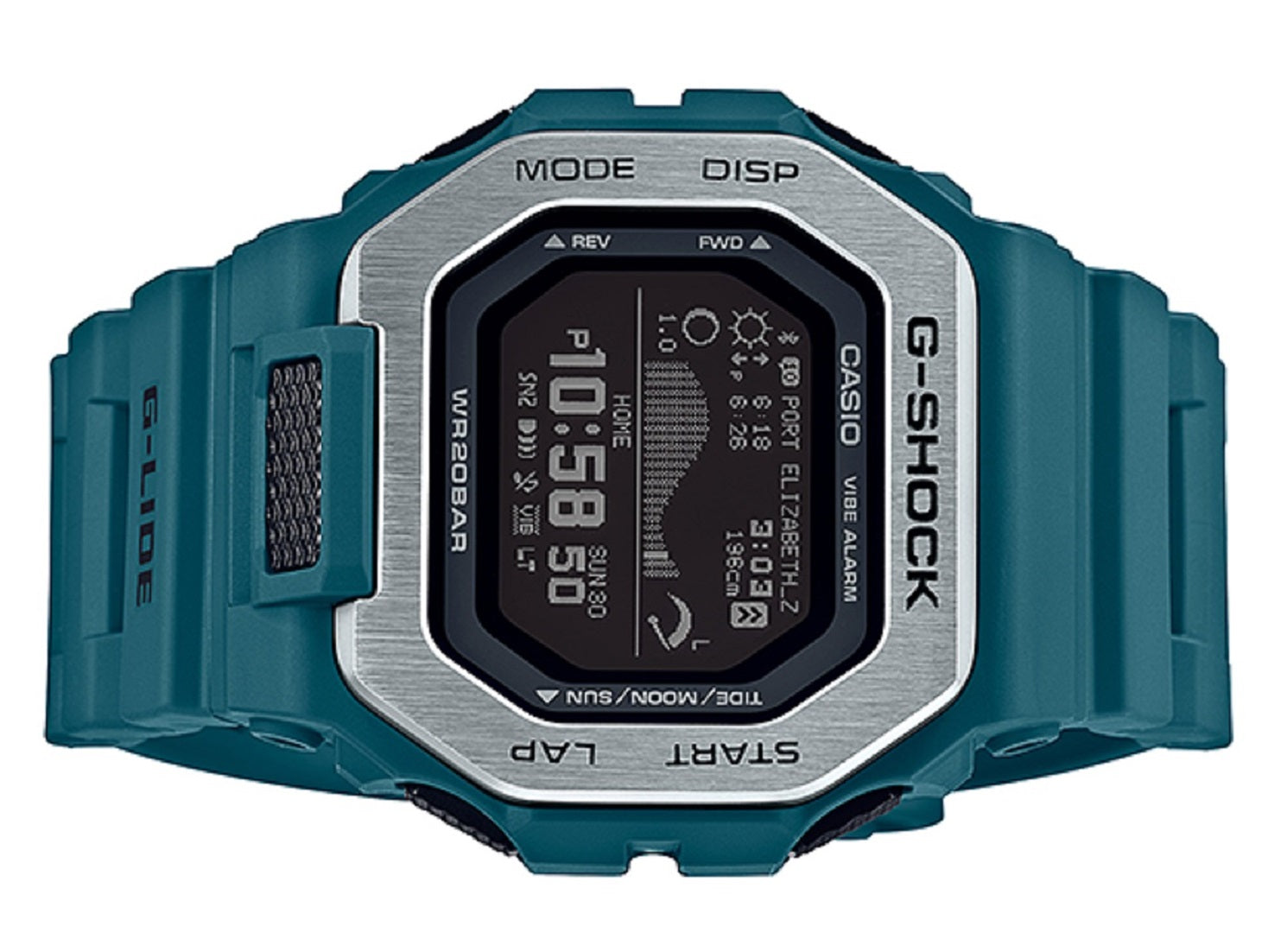 Casio G-shock GBX-100-2DR Bluetooth Digital Rubber Strap Watch For Men-Watch Portal Philippines