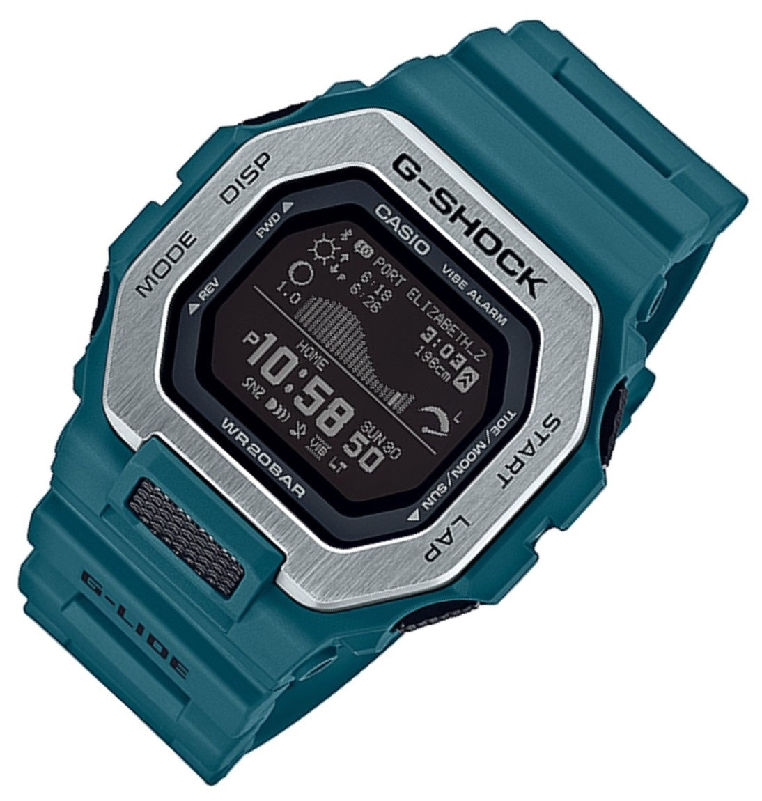 Casio G-shock GBX-100-2DR Bluetooth Digital Rubber Strap Watch For Men-Watch Portal Philippines