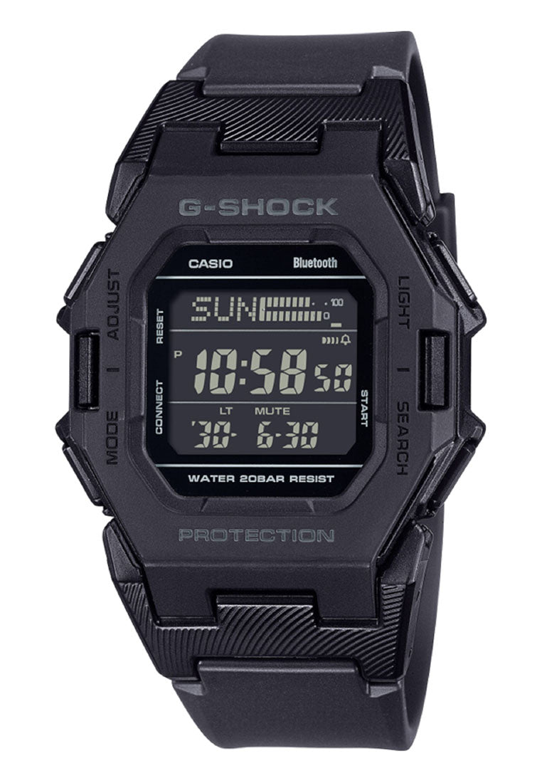 Casio G-shock GD-B500-1DR Digital Rubber Strap Bluetooth Watch for Men-Watch Portal Philippines