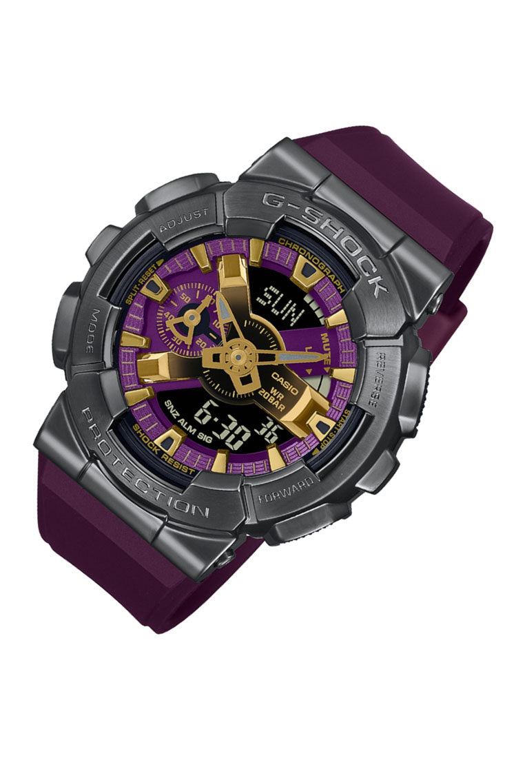 Casio G-Shock GM-110CL-6A Digital Analog Rubber Strap Watch For Men-Watch Portal Philippines