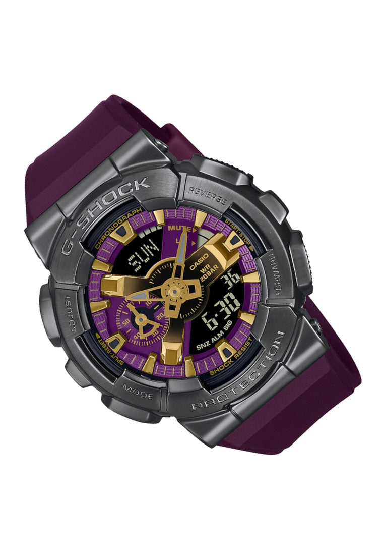 Casio G-Shock GM-110CL-6A Digital Analog Rubber Strap Watch For Men-Watch Portal Philippines