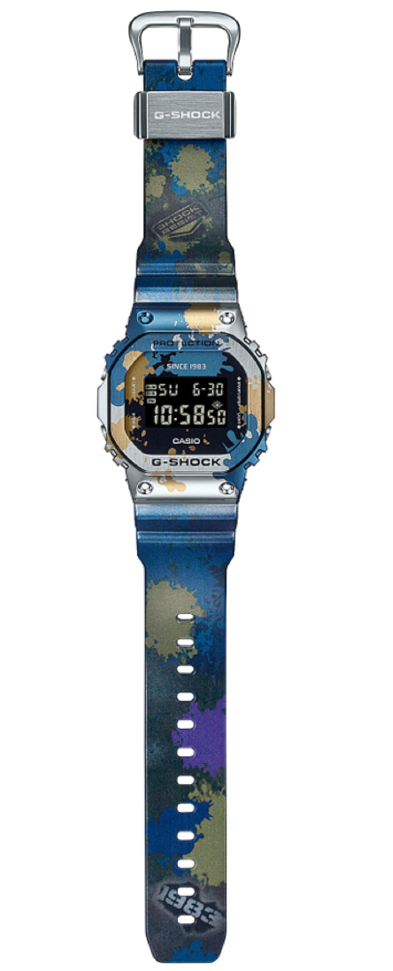 Casio G-shock GM-5600SS-1DR Digital Rubber Strap Watch-Watch Portal Philippines