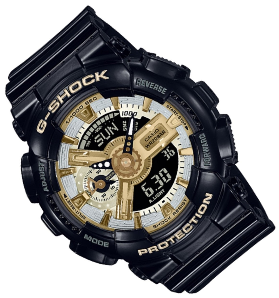 Casio G-shock GMA-S110GB-1A Digital Analog Rubber Strap Watch-Watch Portal Philippines