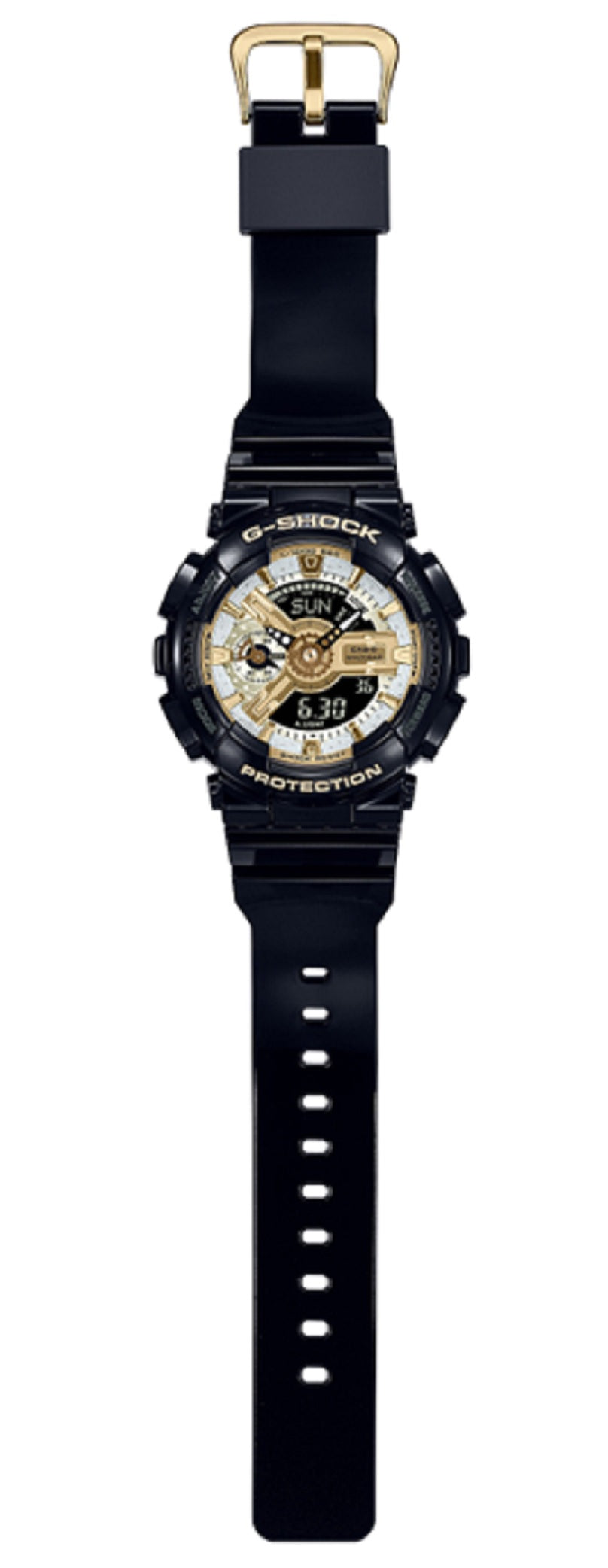 Casio G-shock GMA-S110GB-1A Digital Analog Rubber Strap Watch-Watch Portal Philippines