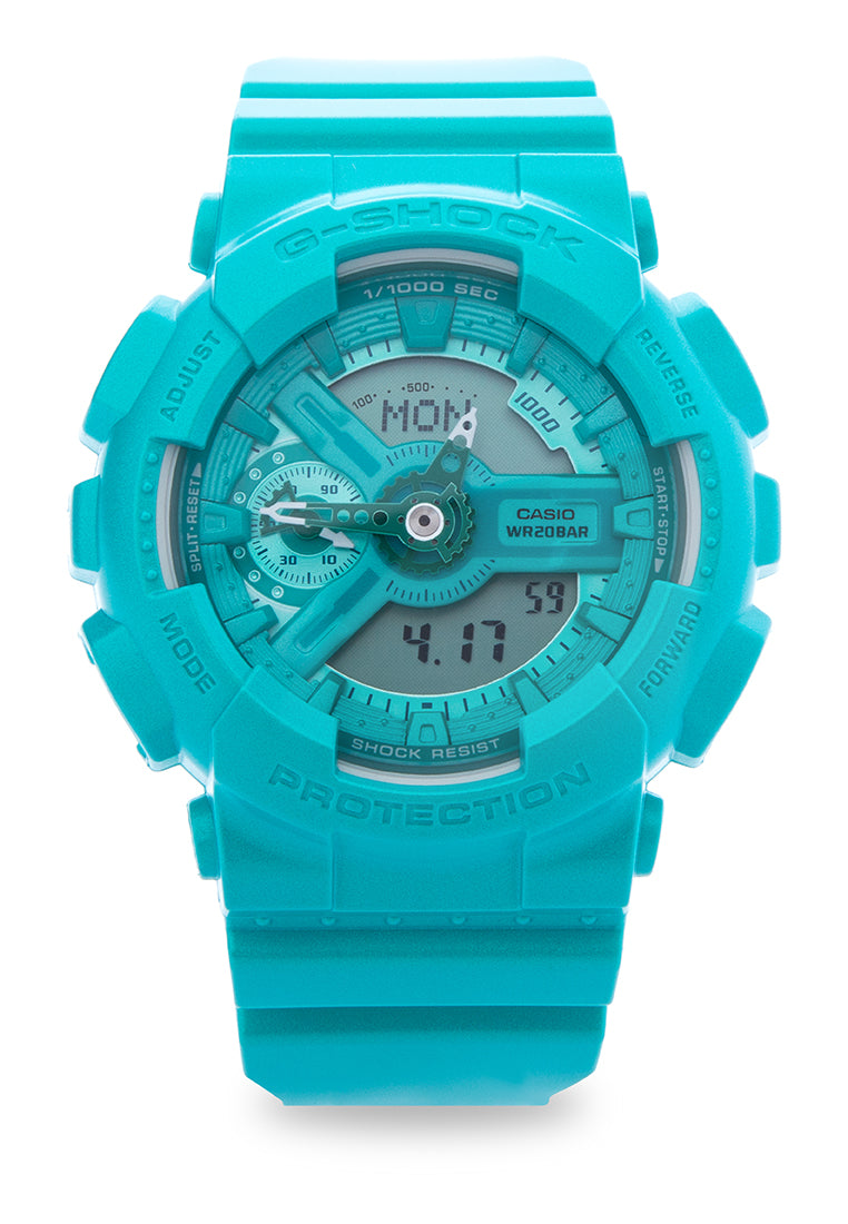 Casio G-shock GMA-S110VC-3A Digital Analog Rubber Strap Watch-Watch Portal Philippines