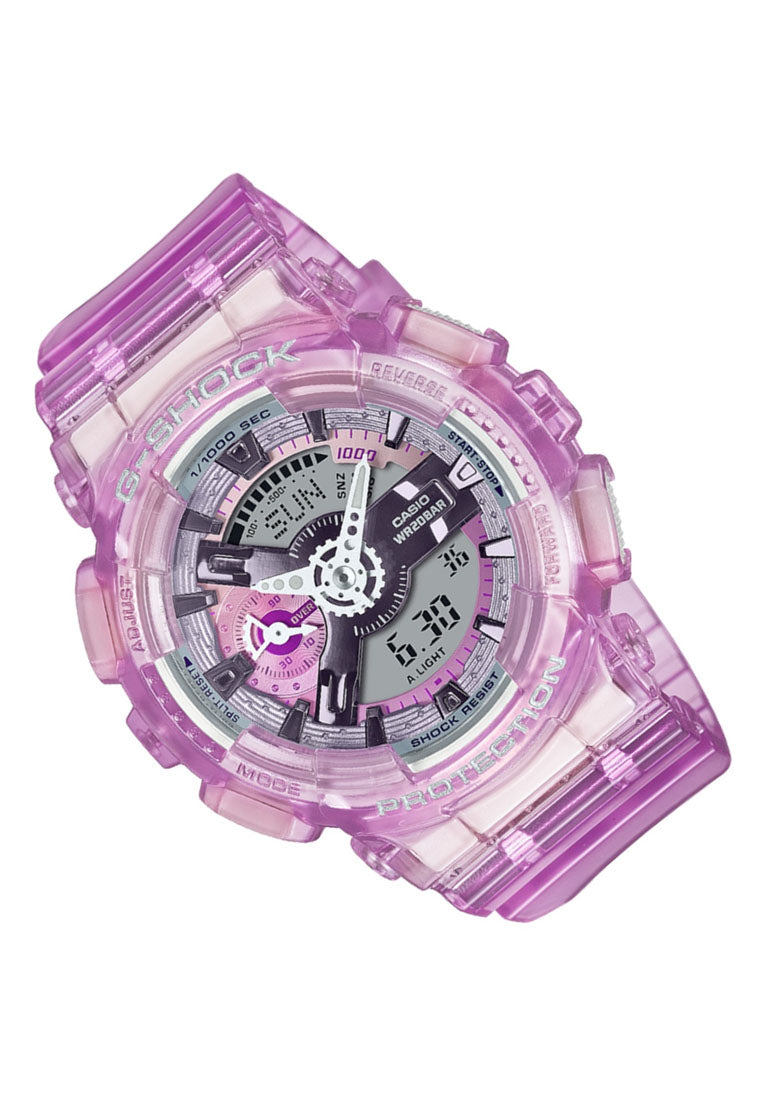 Casio G-shock GMA-S110VW-4A Digital Analog Rubber Strap Watch For Women-Watch Portal Philippines