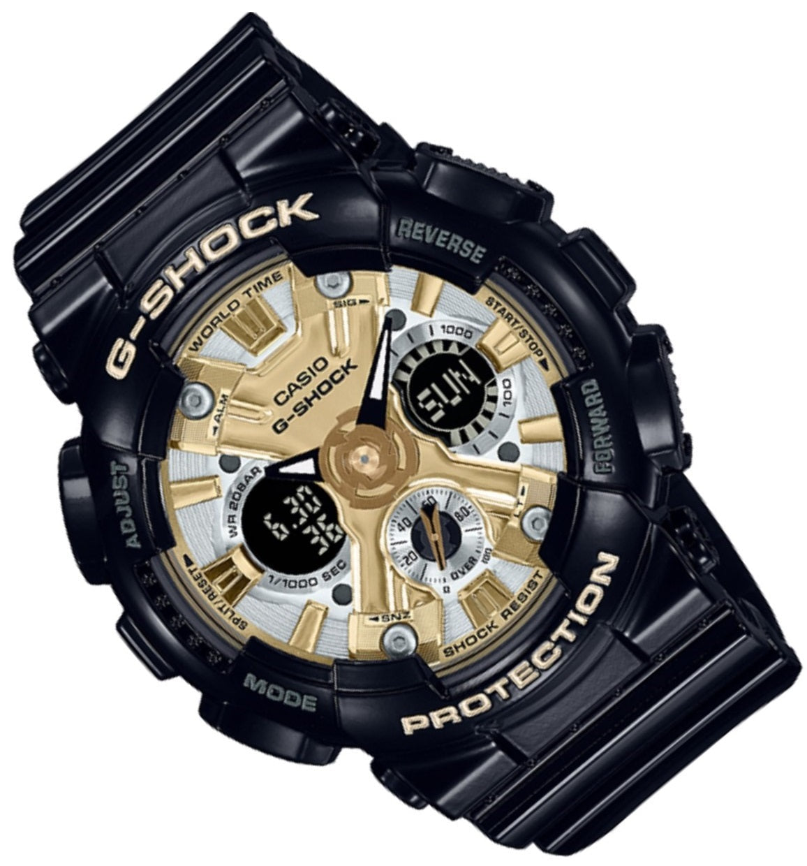 Casio G-shock GMA-S120GB-1A Digital Analog Rubber Strap Watch-Watch Portal Philippines