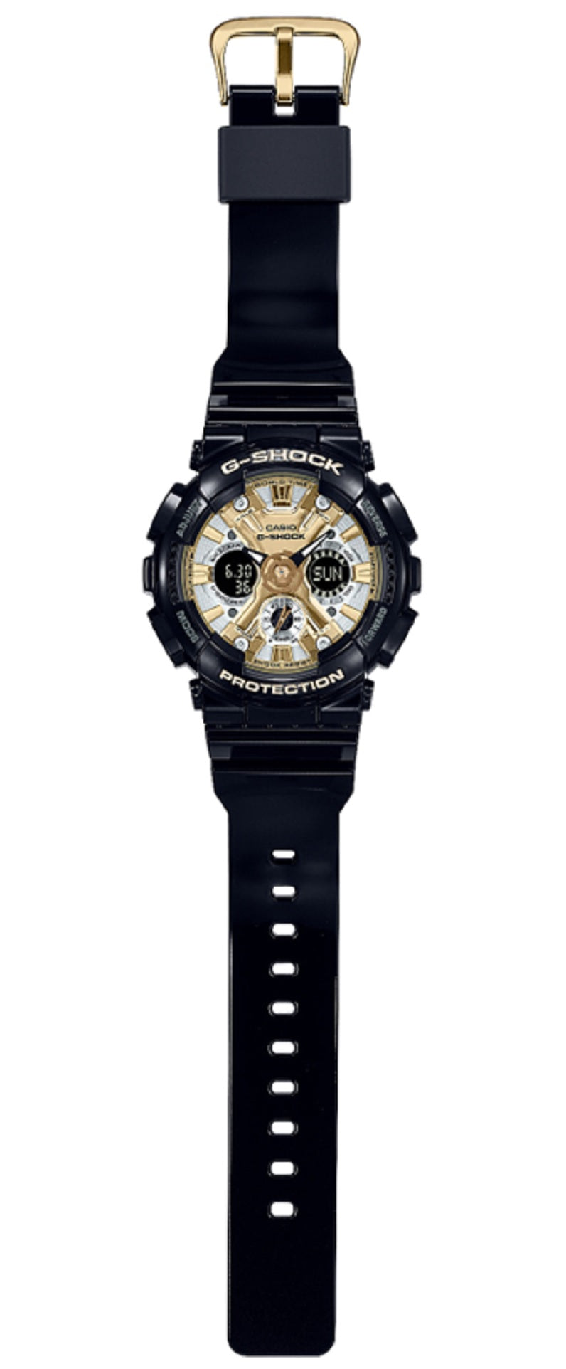 Casio G-shock GMA-S120GB-1A Digital Analog Rubber Strap Watch-Watch Portal Philippines