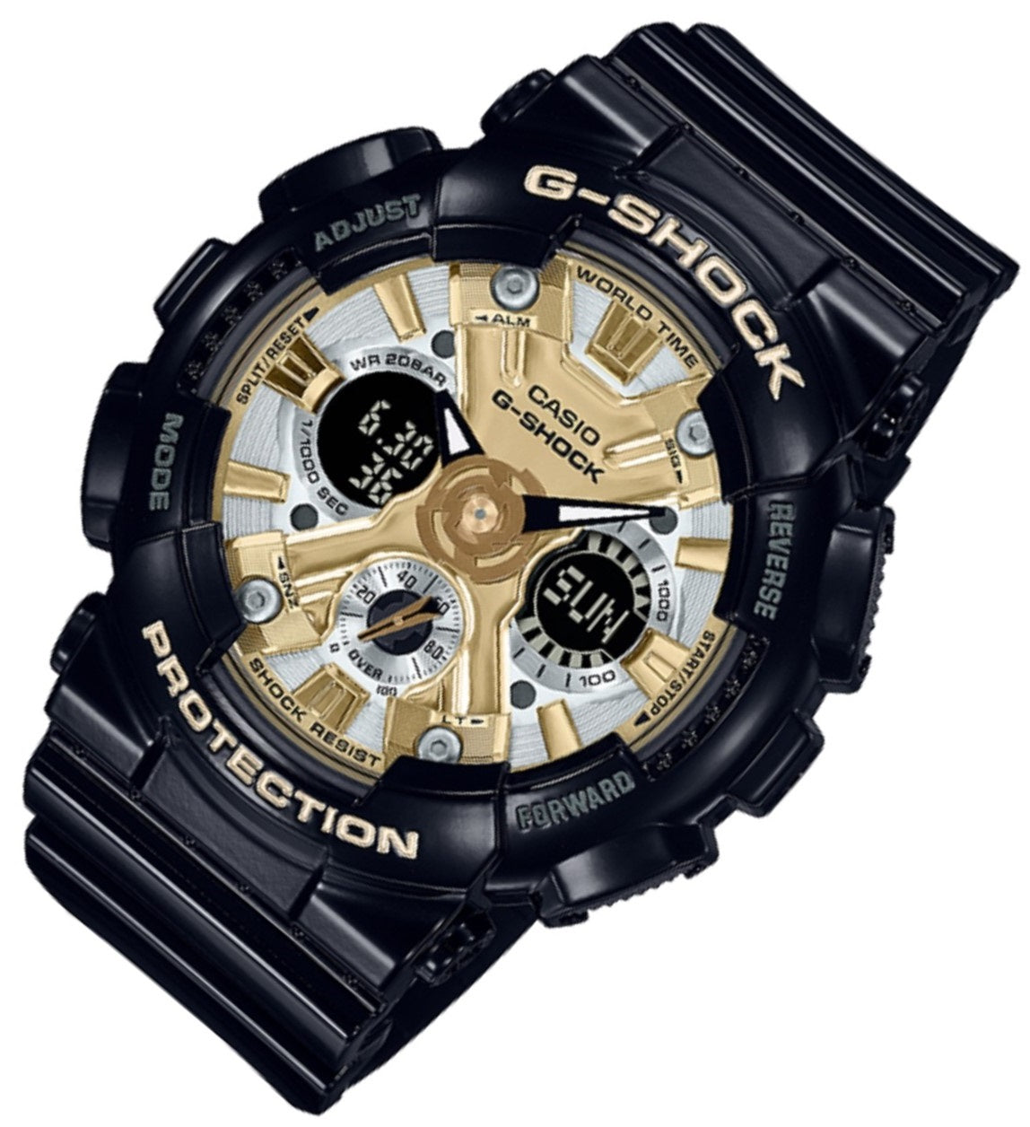 Casio G-shock GMA-S120GB-1A Digital Analog Rubber Strap Watch-Watch Portal Philippines