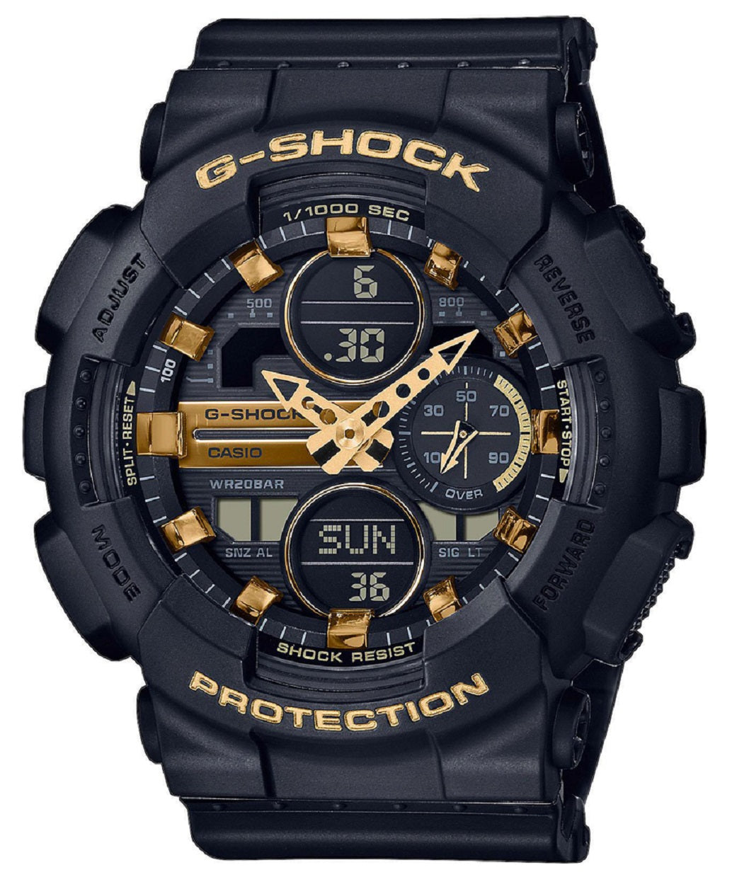 Casio G-shock GMA-S140M-1A Digital Analog Rubber Strap Watch for Men-Watch Portal Philippines